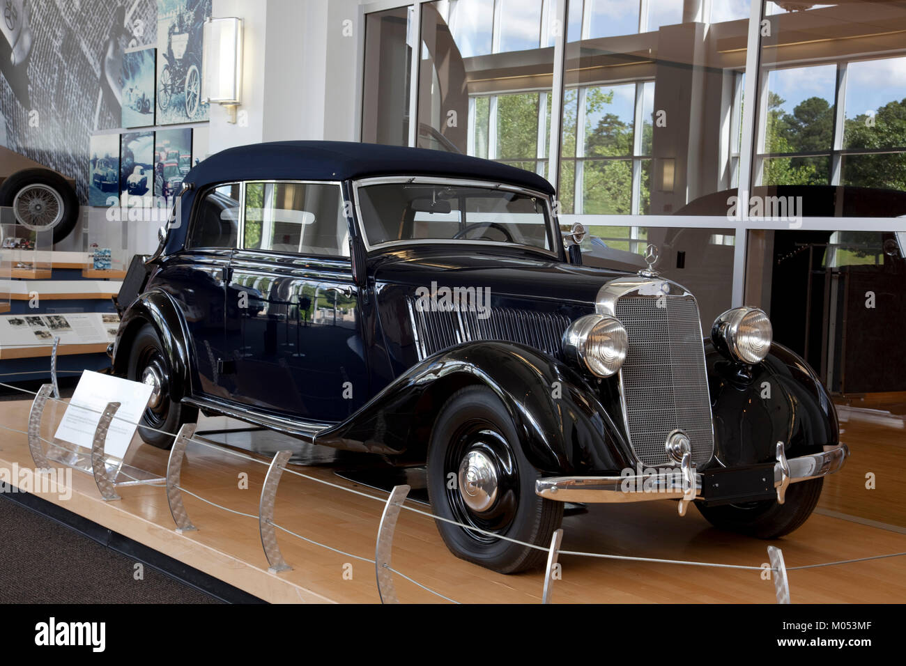 Mercedes-Benz Museum Stockfoto