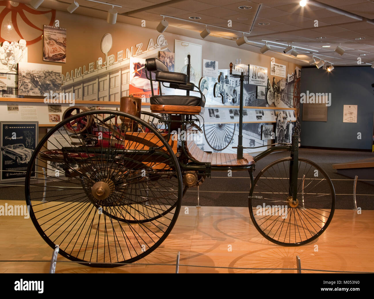 Mercedes-Benz Museum Stockfoto