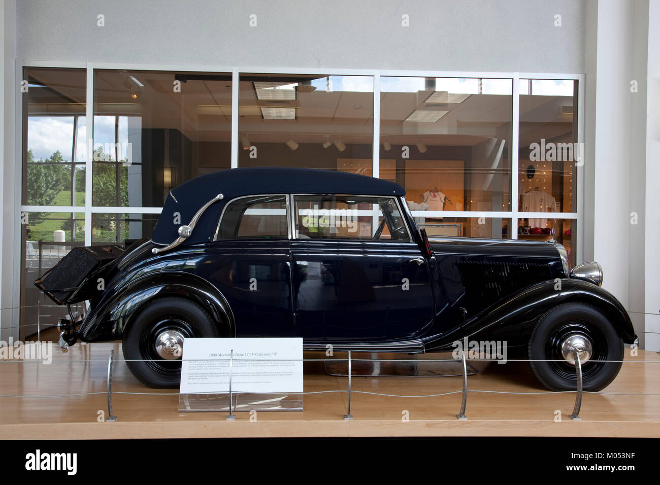 Mercedes-Benz Museum Stockfoto