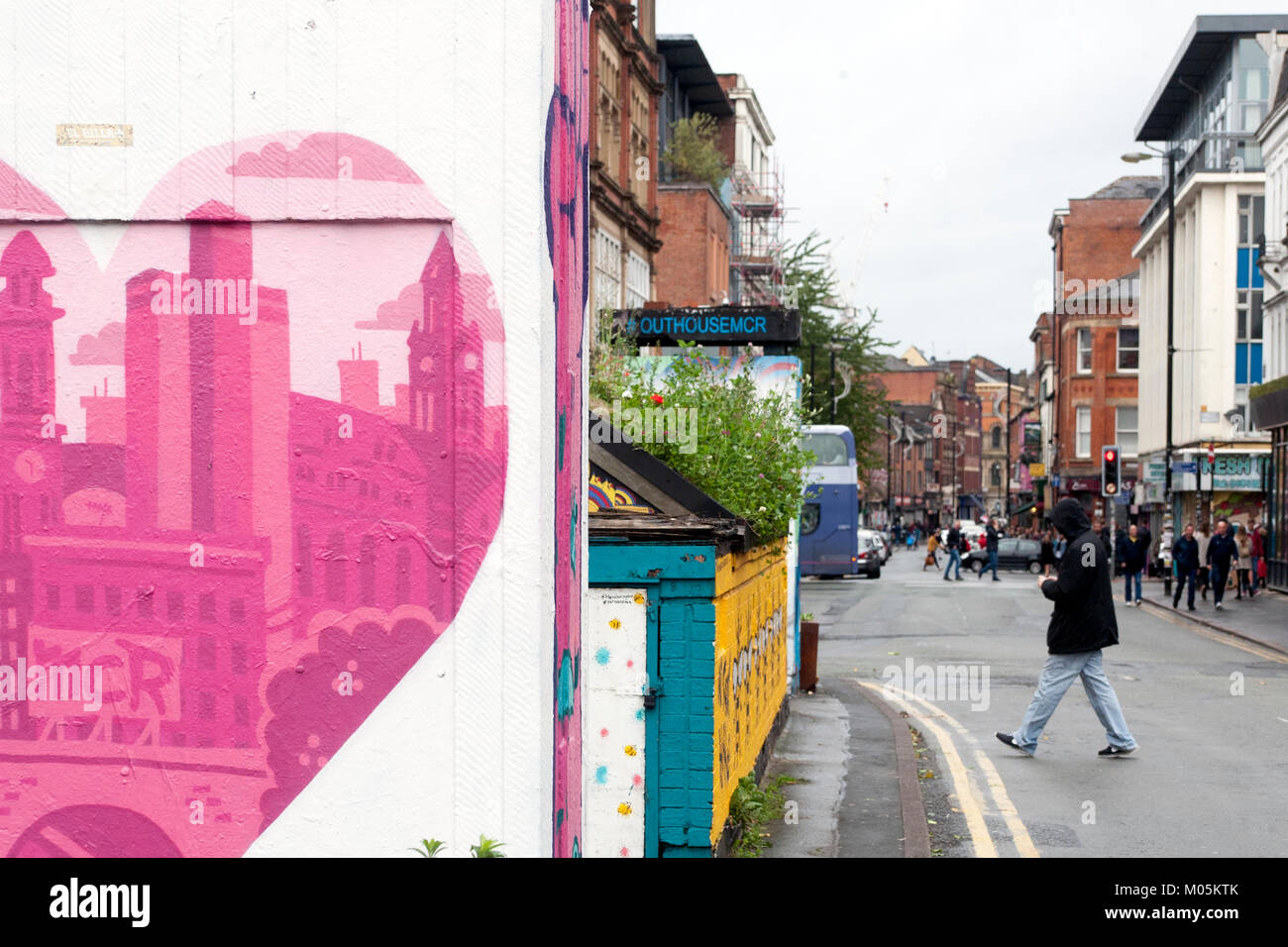 Nördlichen Viertel Manchester Stockfoto