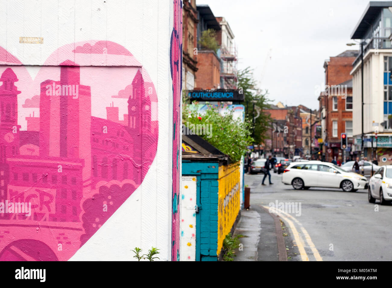 Nördlichen Viertel Manchester Stockfoto