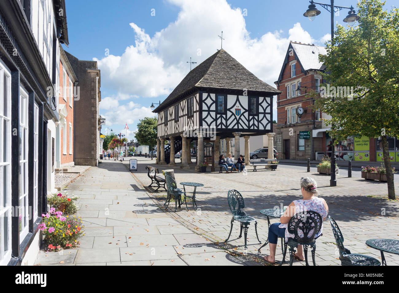 Rathaus Teestuben, High Street, Royal Wootton Bassett, Wiltshire, England, Vereinigtes Königreich Stockfoto