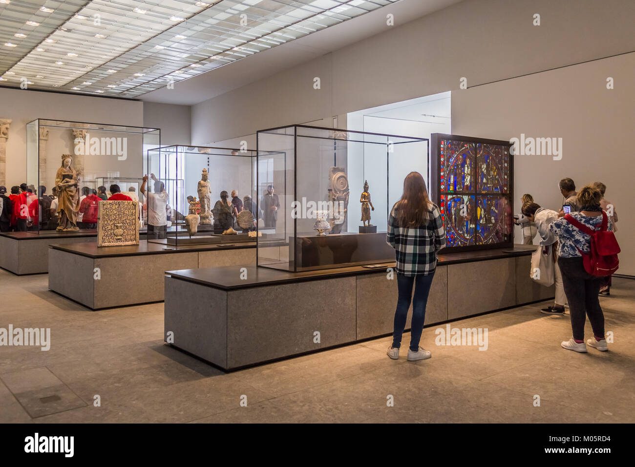 Abu Dhabi, Vereinigte Arabische Emirate, 2017, 5. Dezember: der Louvre. Stockfoto