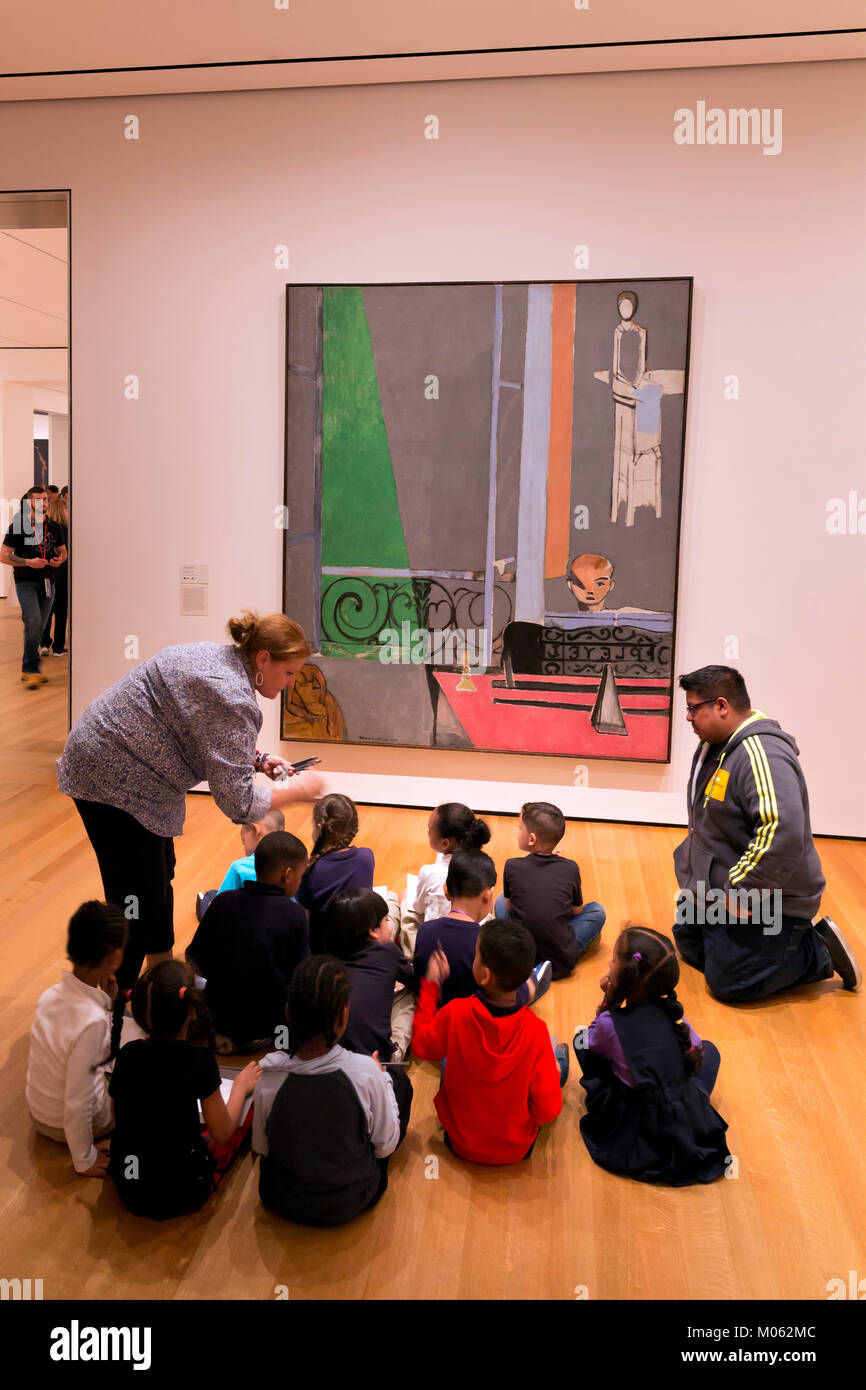 Partei der Schulkinder Studie die Klavierstunde, Henri Matisse, 1916, Stockfoto