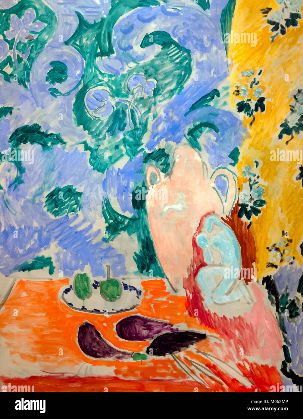 Stillleben mit Auberginen, Henri Matisse, 1911, Stockfoto