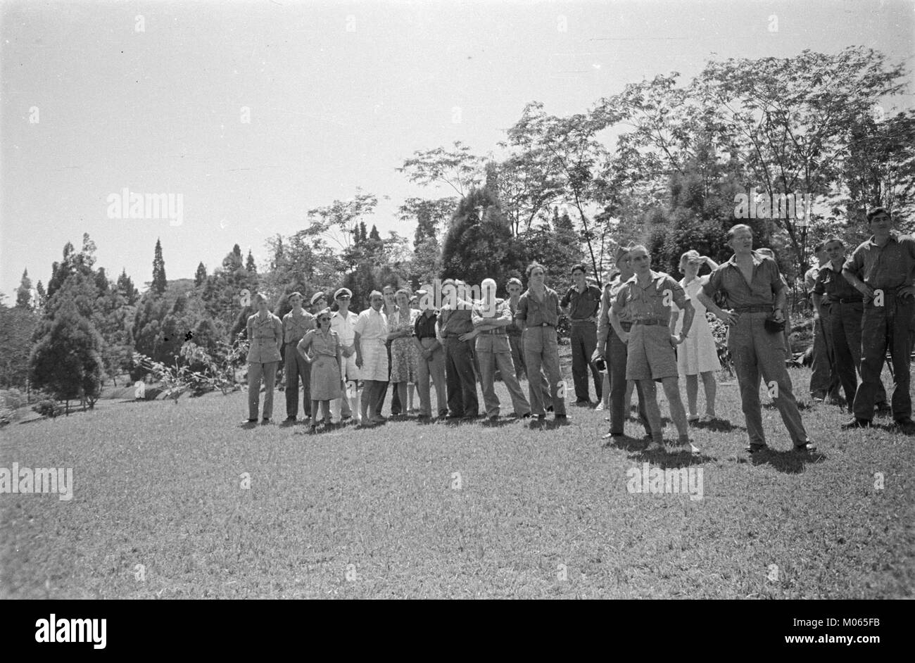 Buitenzorg De über Gezellige de Wereld beroemde Lands Plantentuin te Buitenzorg, Bestanddeelnr 7054 Stockfoto