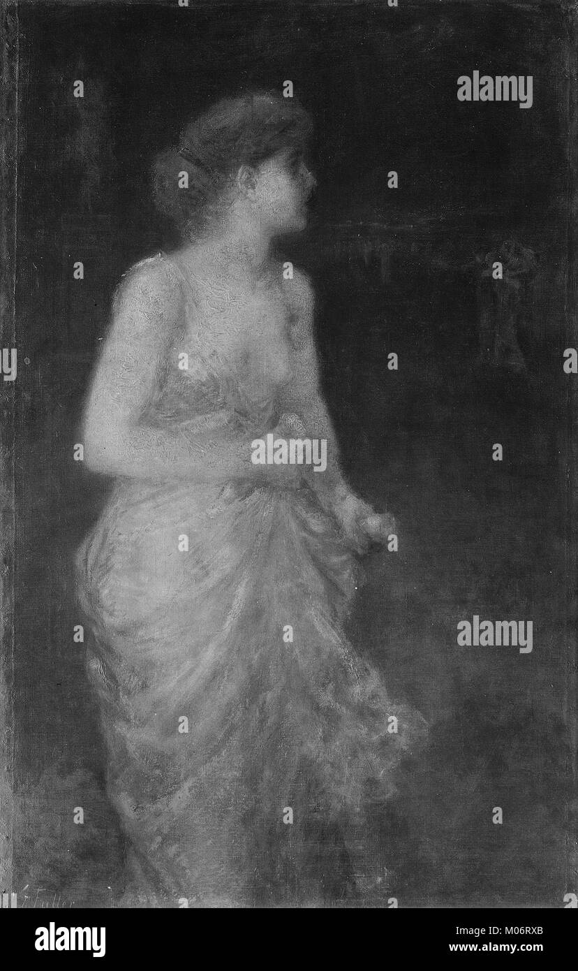 Dieses Cover zeigt Nydia, Teil der MET-Sammlung, die Porträts und historische Illustrationspraktiken des frühen 20. Jahrhunderts in einem Sammlerformat illustriert. Stockfoto