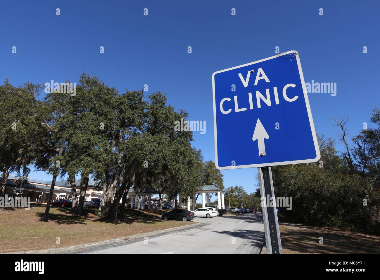 VA Veterans Klinik anmelden Stockfoto