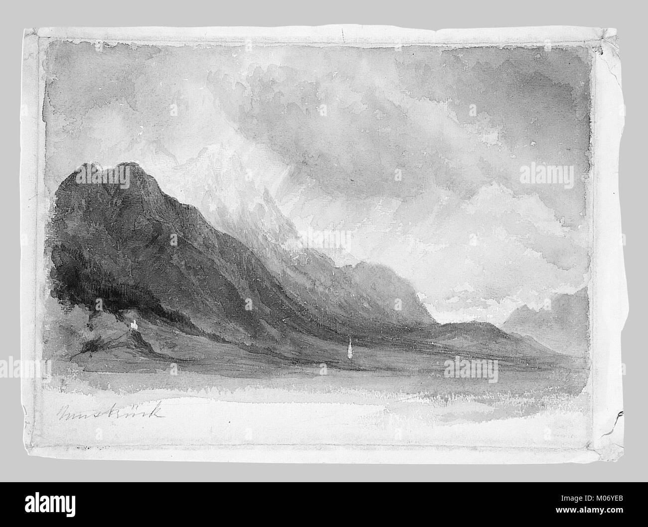 Dieses Innsbrucker Bild aus MET 50.130.82f repräsentiert historische und nostalgische redaktionelle Fotografie, die in gedruckten Publikationen aufgenommen wurde. Stockfoto