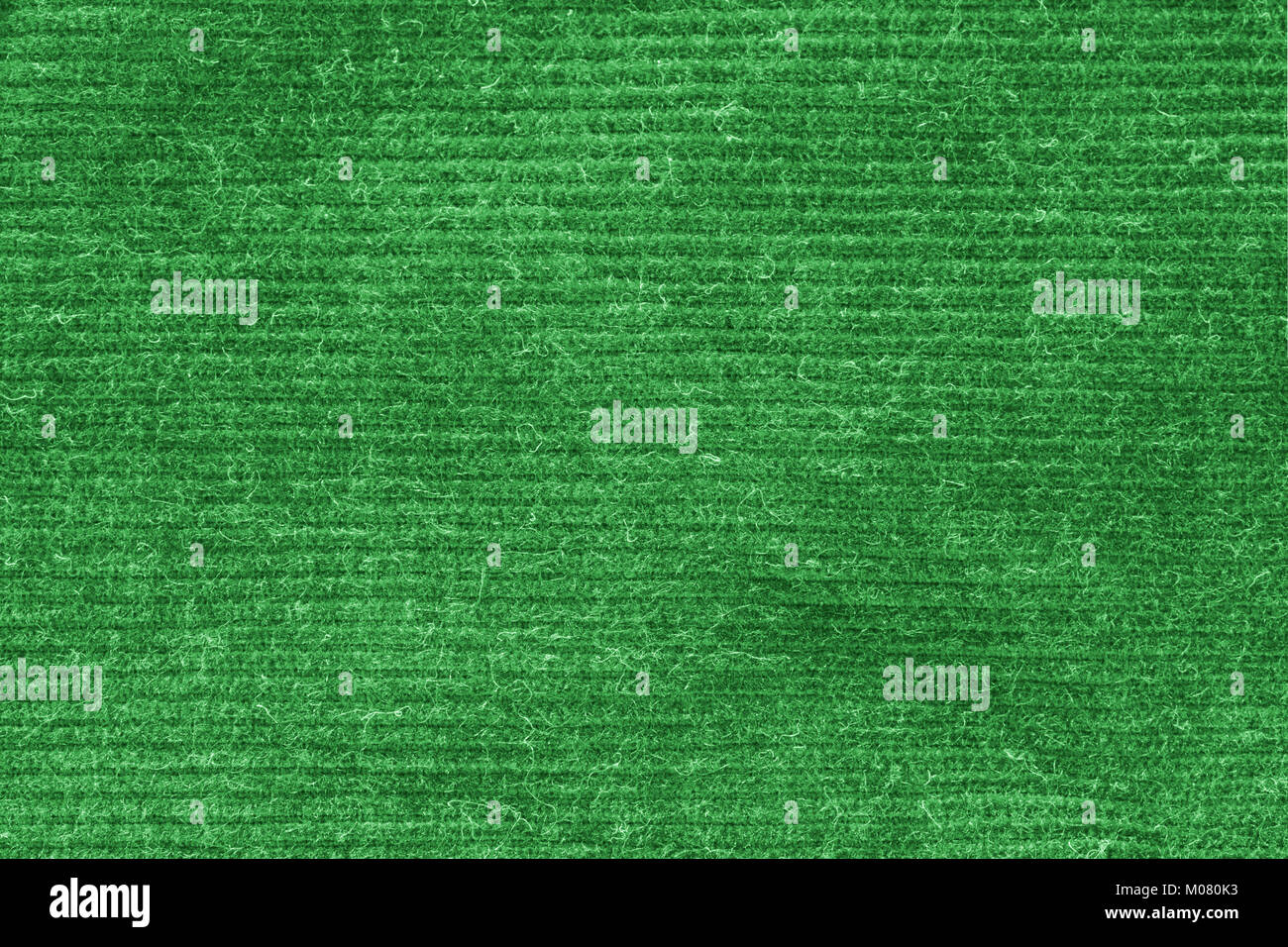 Grün gewaschen Teppich Textur, Leinwand weiße Textur Hintergrund. Stockfoto