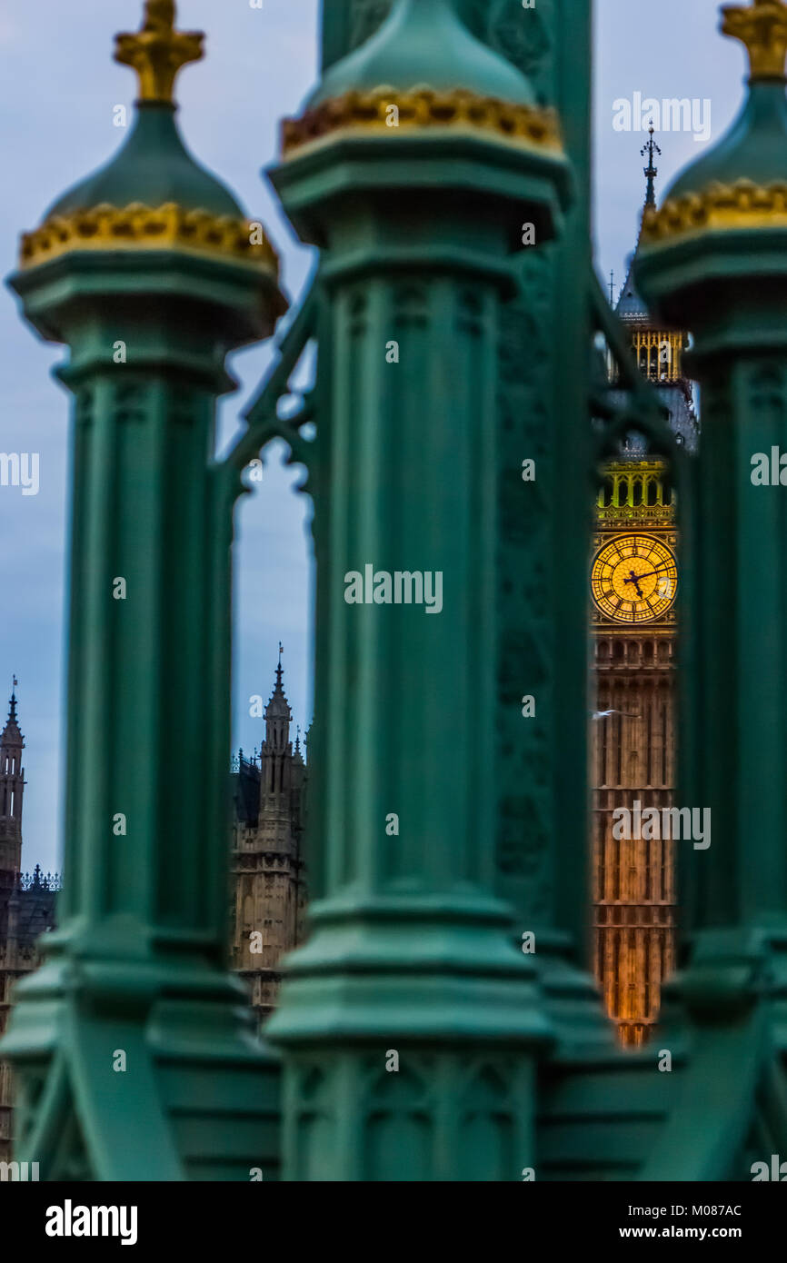 Big Ben, Houses of Parliament Stockfoto