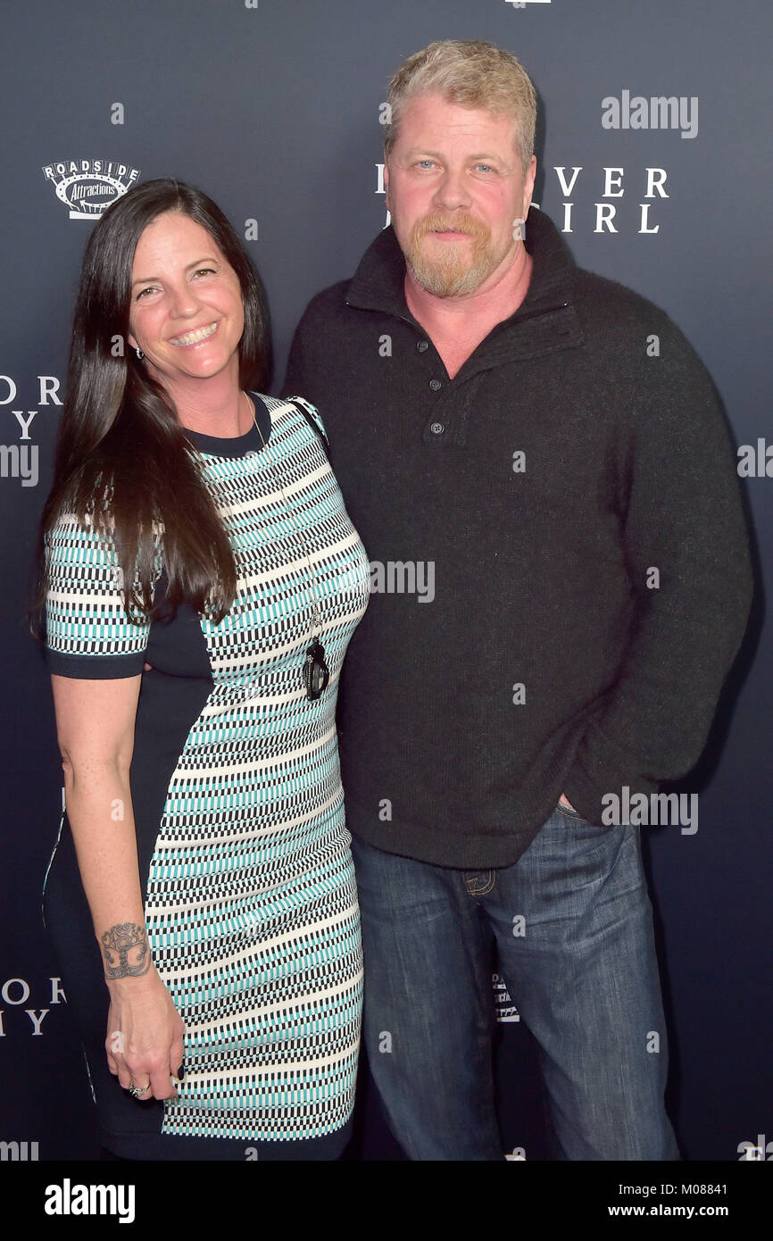 Rachel Cudlitz und Michael Cudlitz nehmen an der 'Für immer mein Mädchen" Premiere auf der Hotel