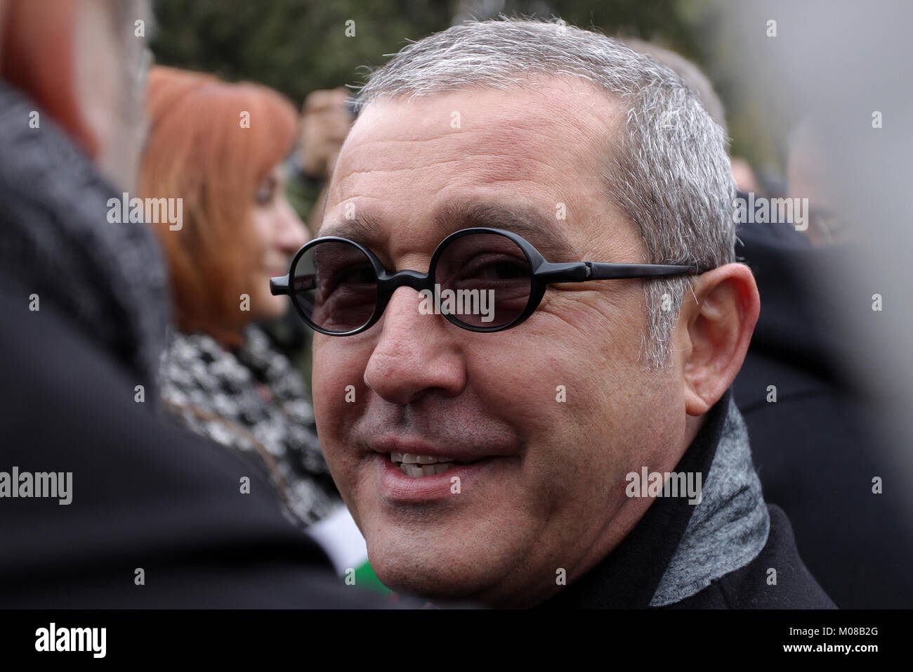SOFIA, Bulgarien - 16. NOVEMBER 2013: Yordan Kirilov Tsonev ist ein bulgarischer Politiker, stellvertretender Vorsitzender der Parlamentarischen Gruppe der Bewegung für R Stockfoto