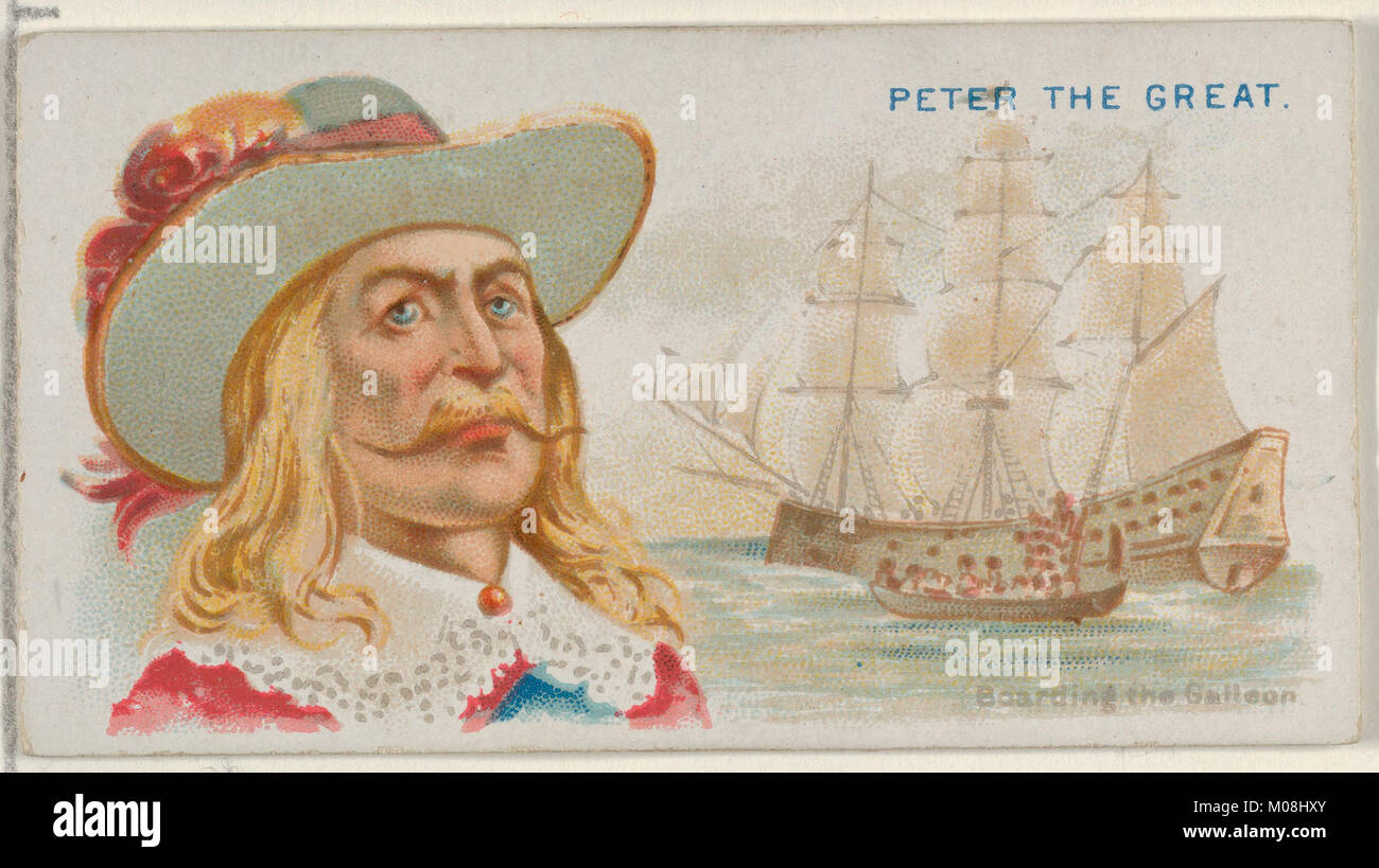 Diese Karte zeigt Jack Avery, wie er das Schiff des Großen Mogul fängt, und zeigt Piraterie, Marineaktionen und handwerkliche Kartenkunst aus dem 19. Jahrhundert. Stockfoto