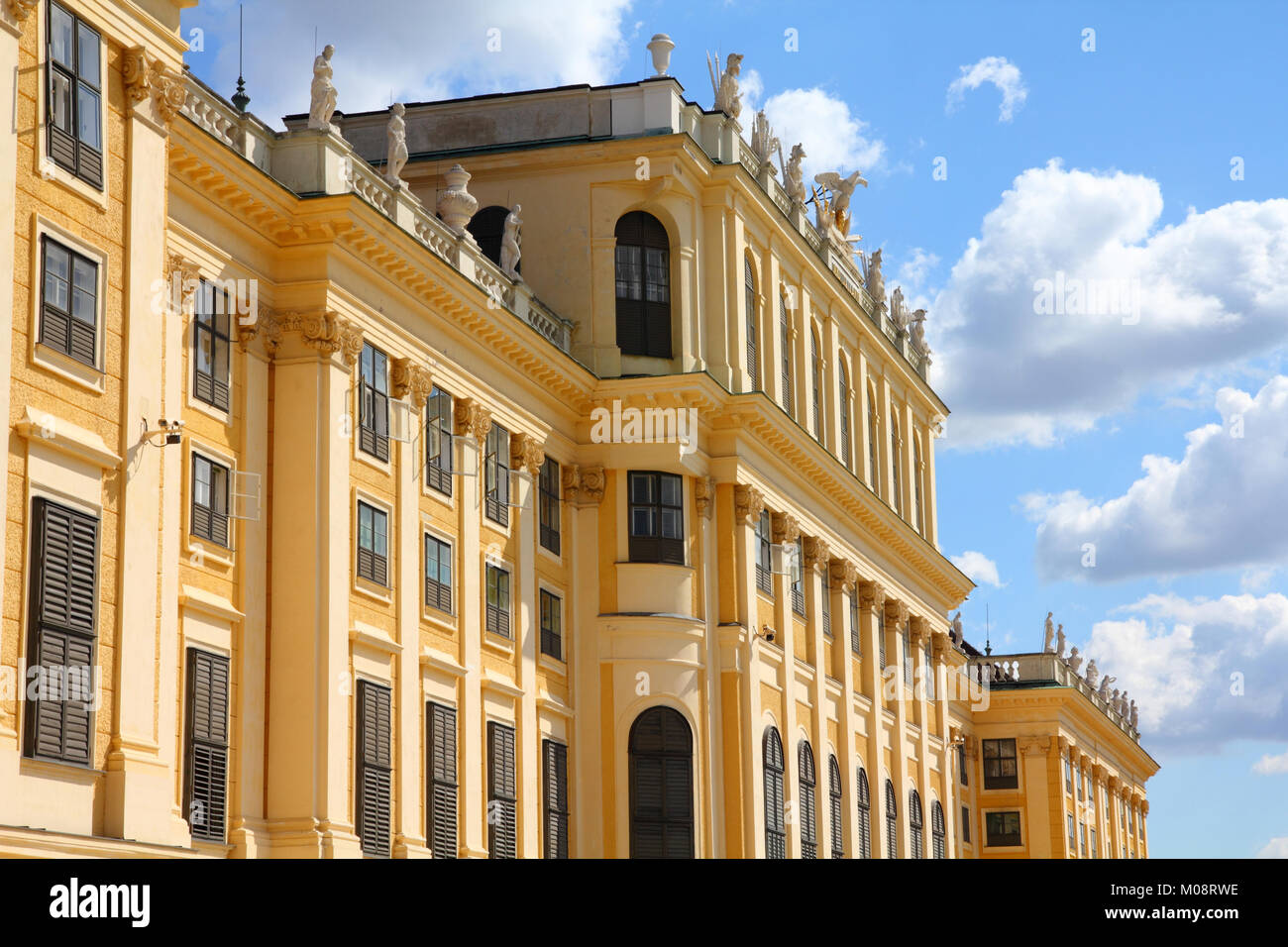 Wien - Schönbrunn, ein UNESCO-Weltkulturerbe. Stockfoto