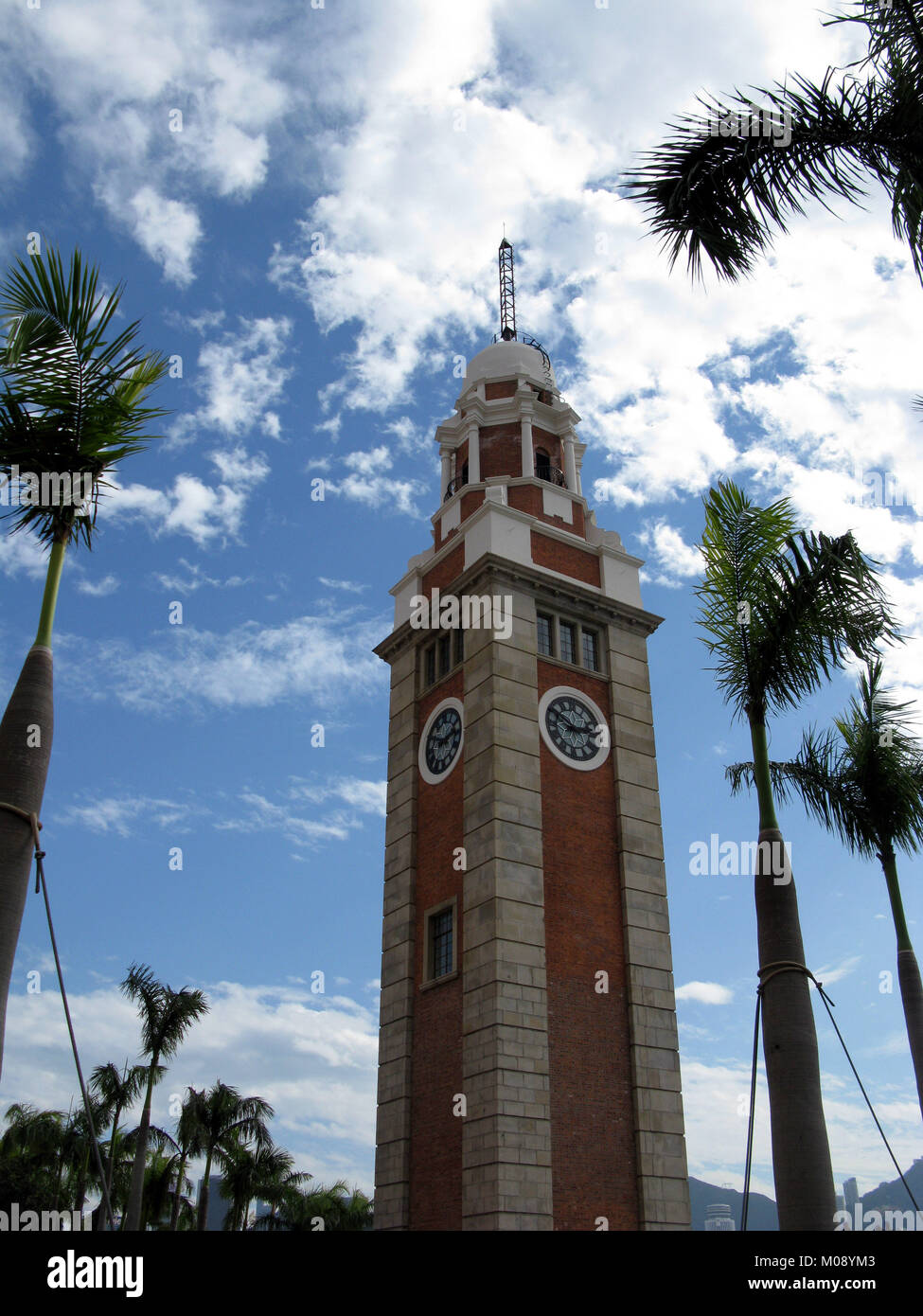 Asien, China, Hong Kong, SAR-Kowloon Clock Tower Stockfoto