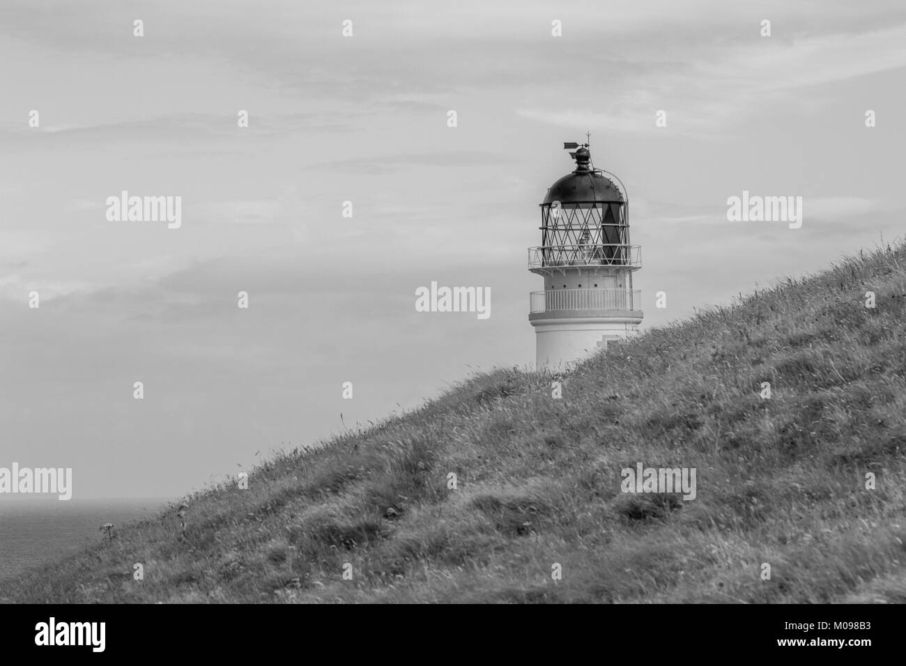 Tiumpan Head-Leuchtturm Stockfoto