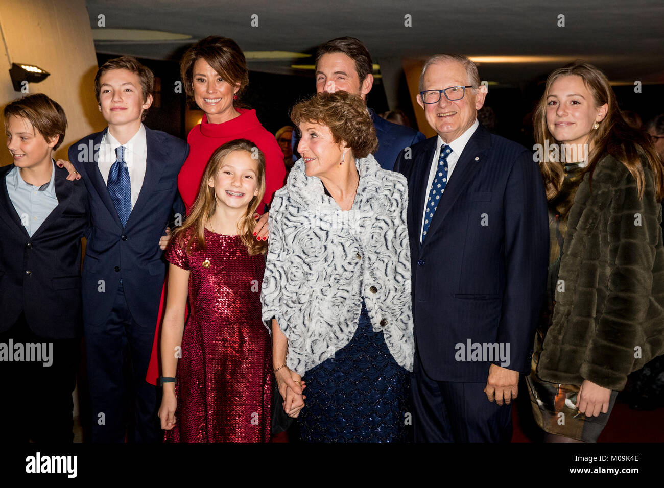 Prinzessin Margriet und ihr Ehemann Pieter Van Vollenhoven mit ihrer