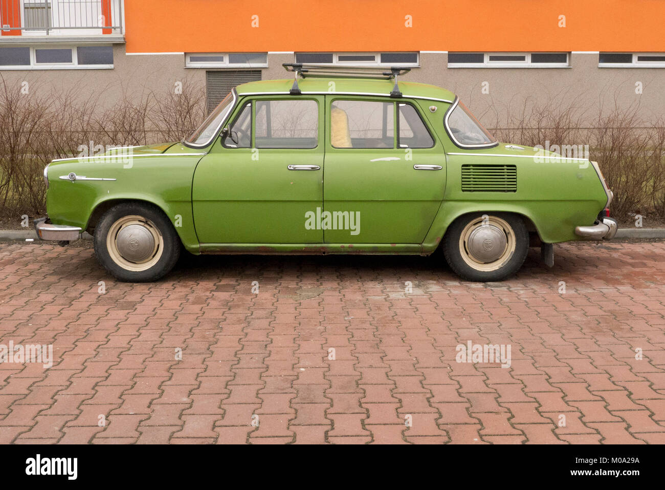 Skoda 1000 MB Auto aus der Tschechoslowakei 1960 era Stockfoto