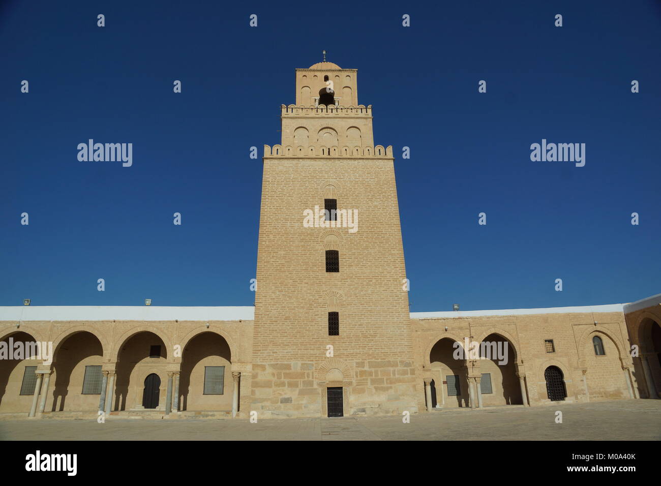 Große Moschee in Kairouan, Tunesien Stockfoto