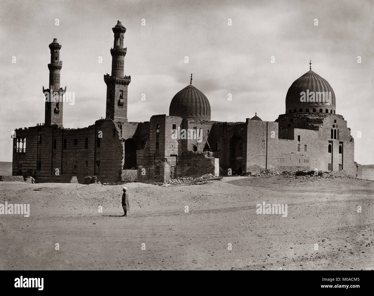 Gräber der Kalifen, Kairo, Ägypten, 1880 C. Stockfoto