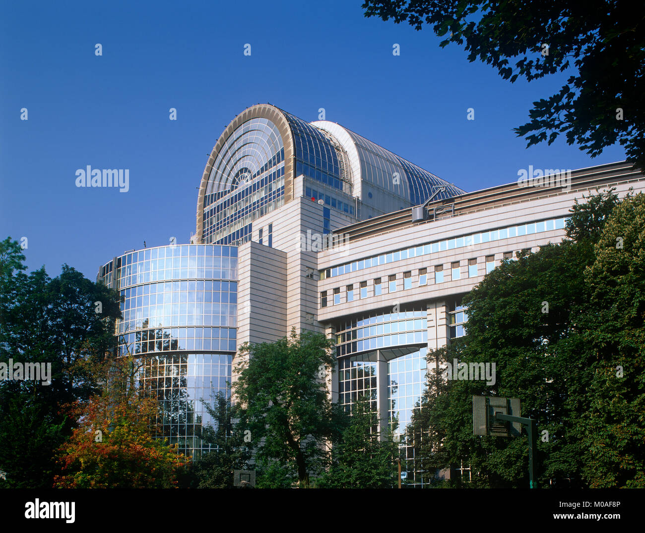 EU-Parlament, Brüssel, Belgien Stockfoto