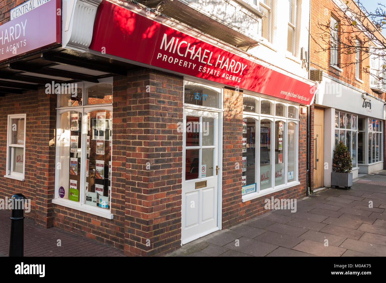 Michael Hardy property Estate Agents, Wokingham, Berkshire, England, GB, UK Stockfoto