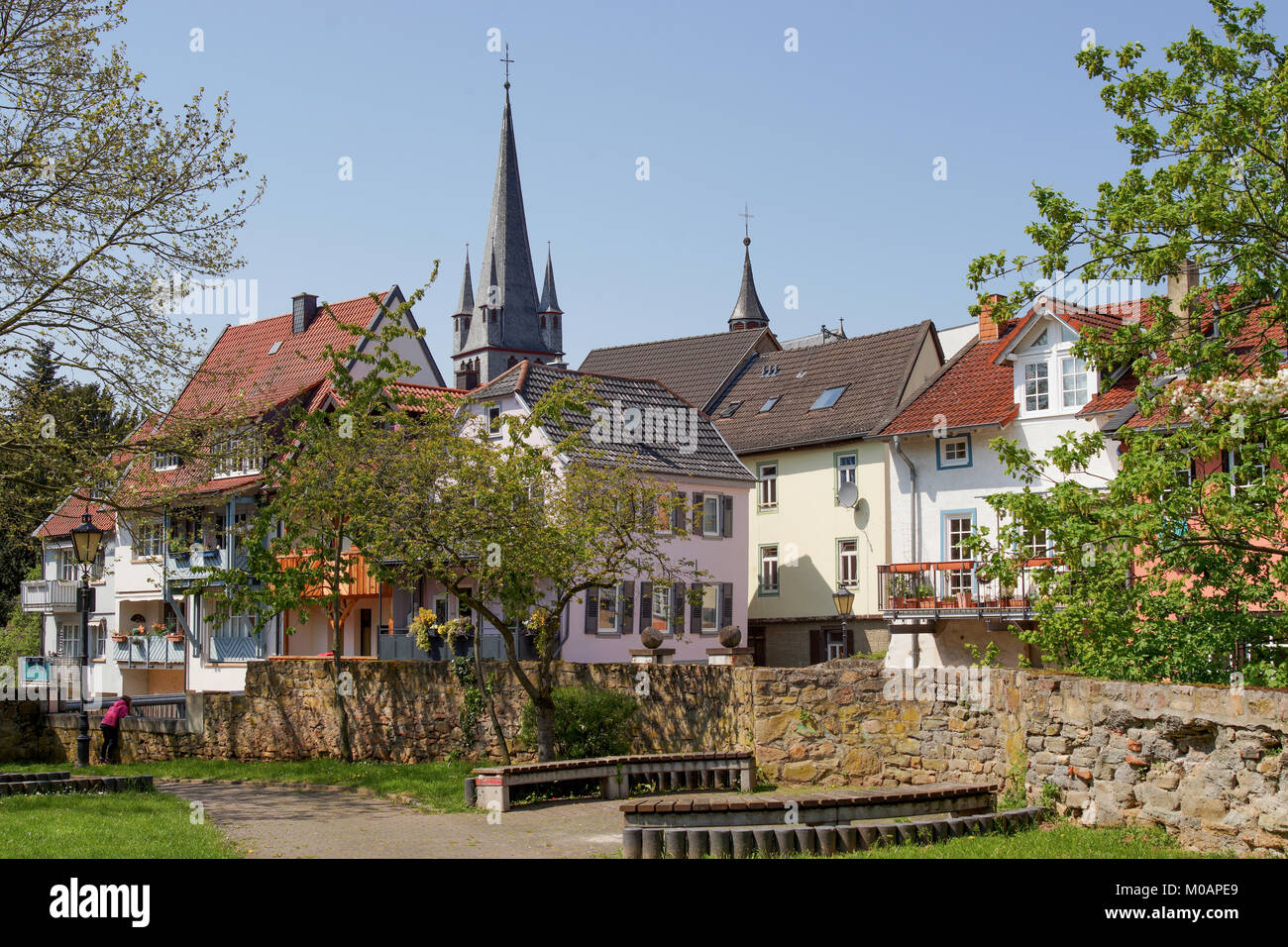 Altstadt Bad Kreuznach Stadt Altstadt. Rheinland-pfalz, Deutschland ...