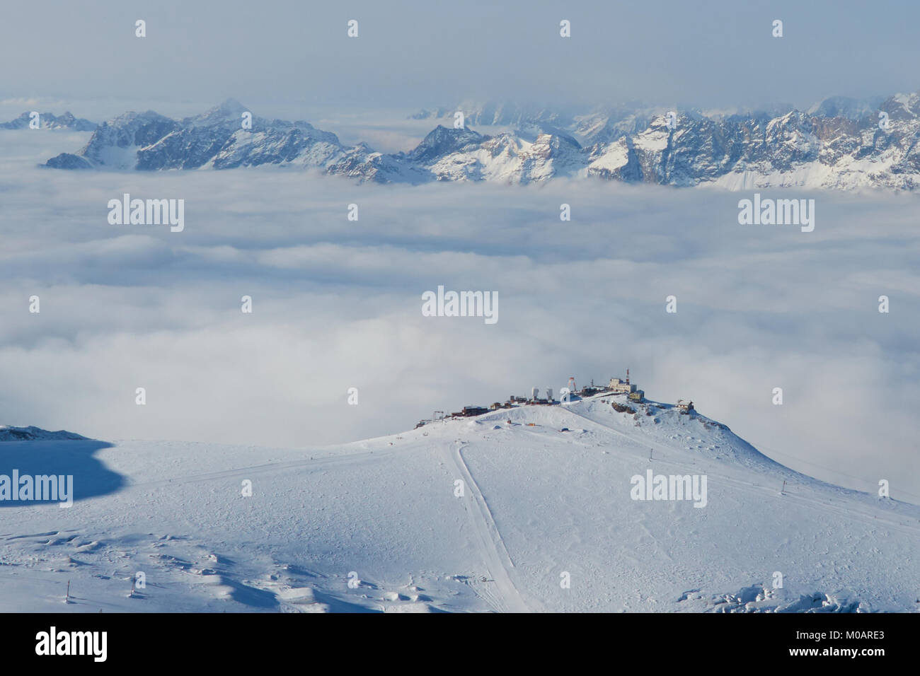 Zermatt Glacier Stockfoto