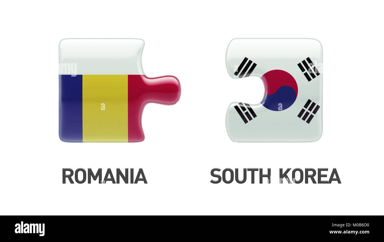 Länder mit hoher Auflösung Puzzle Konzept Stockfoto