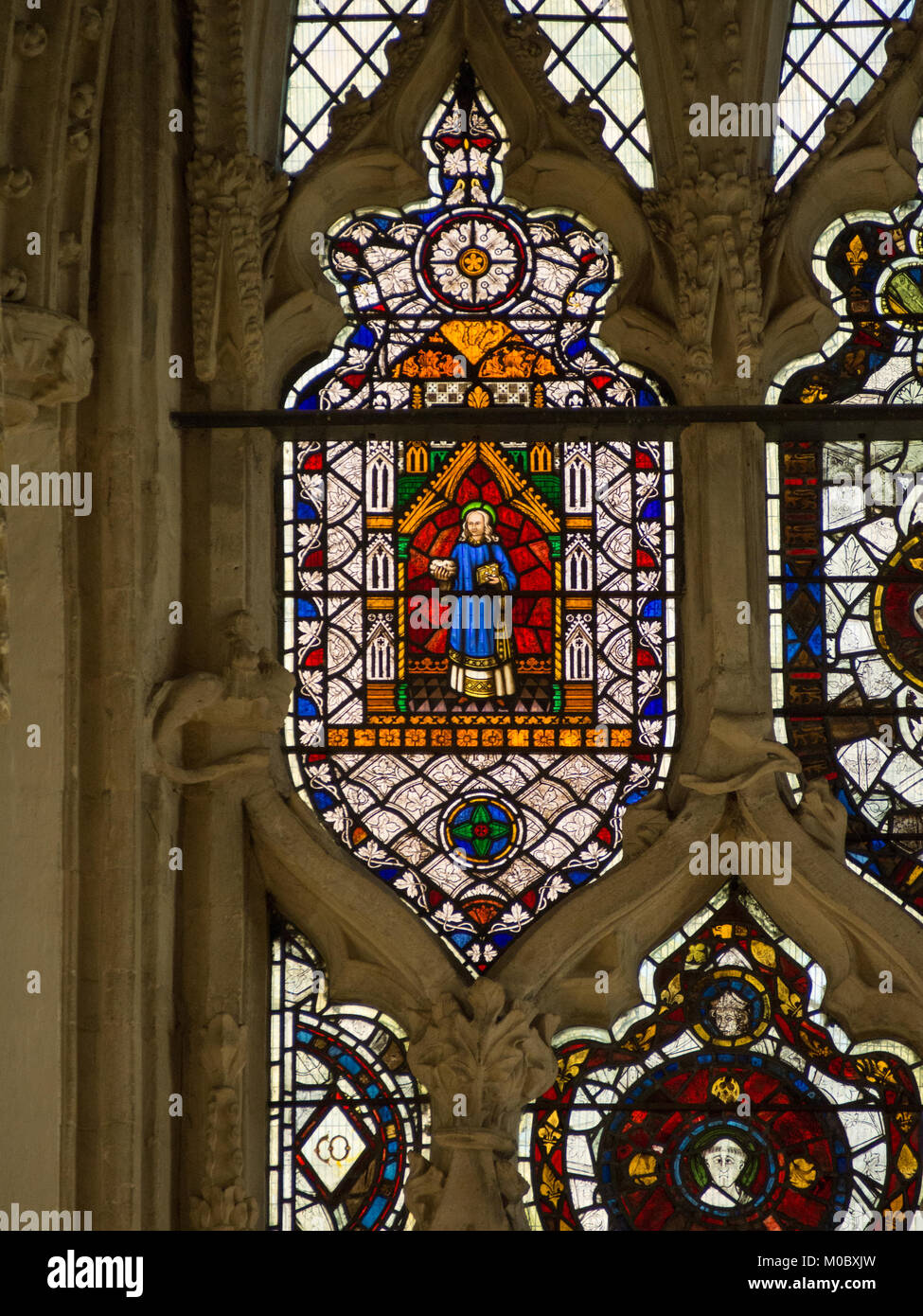 Dorchester Abbey, Dorchester auf Themse, Oxfordshire Stockfoto