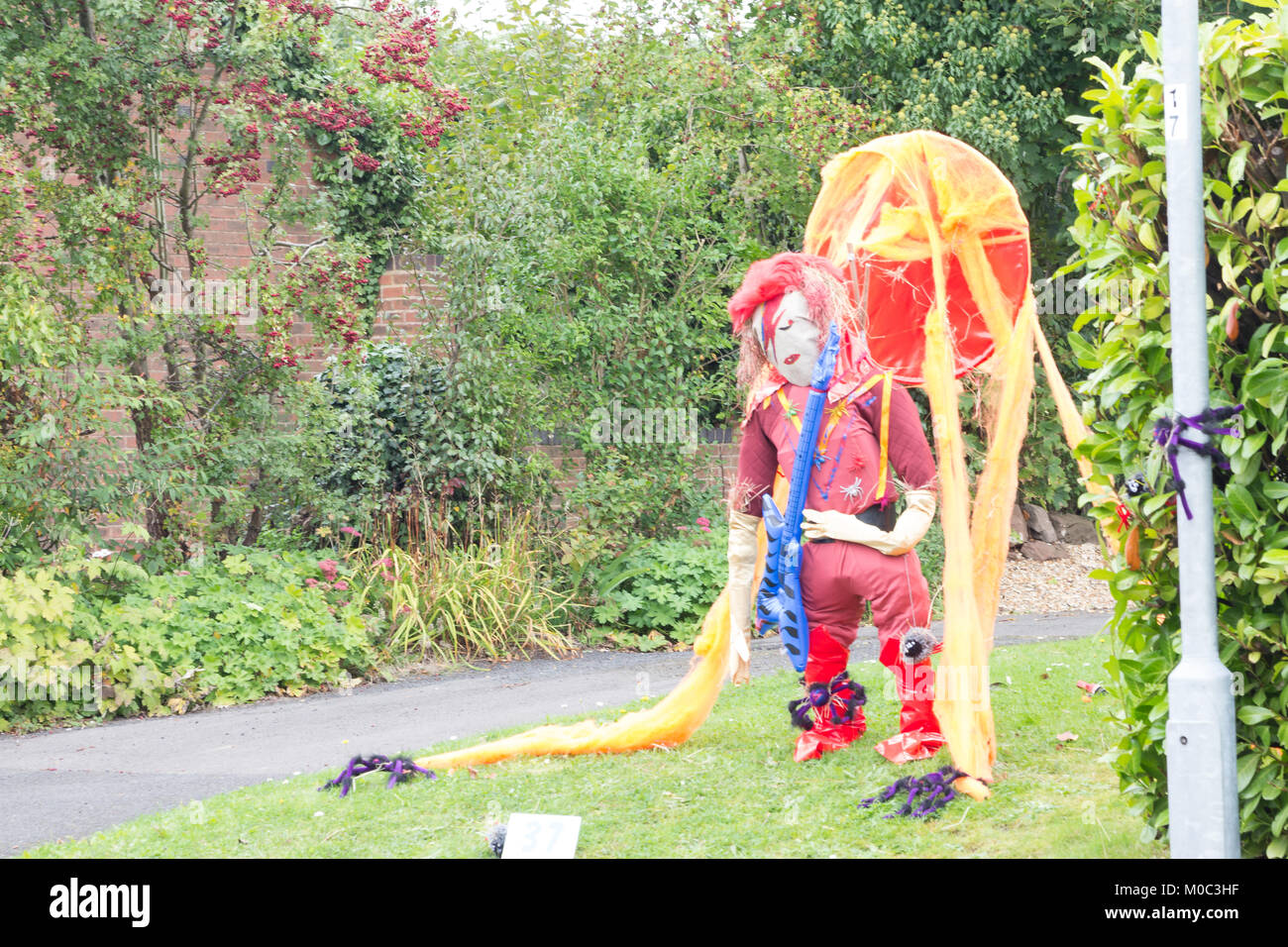 Pattingham Scarecrow Festival 2017 Stockfoto