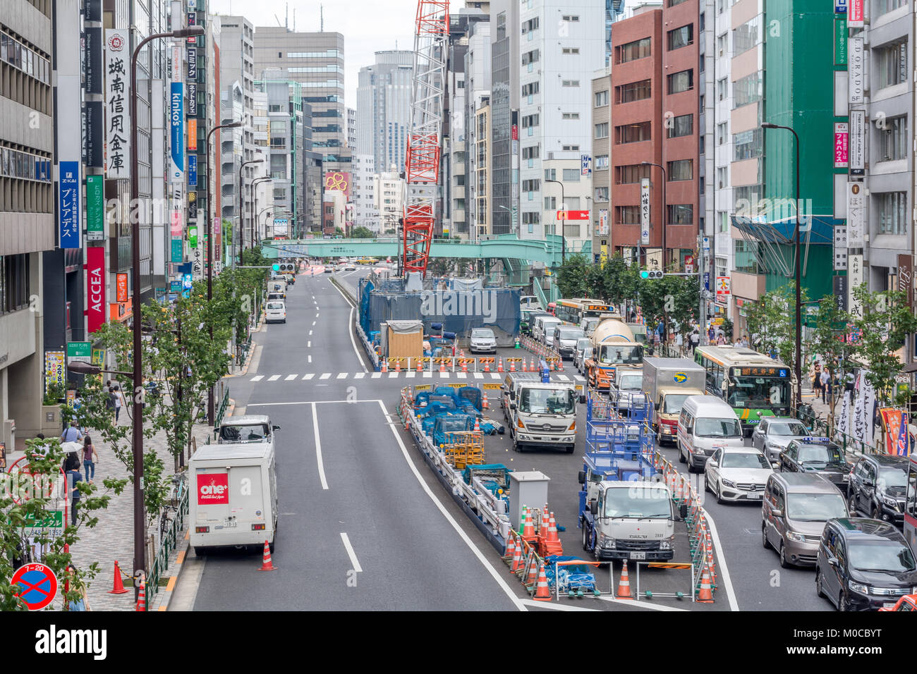 Tokyo street view Stockfoto