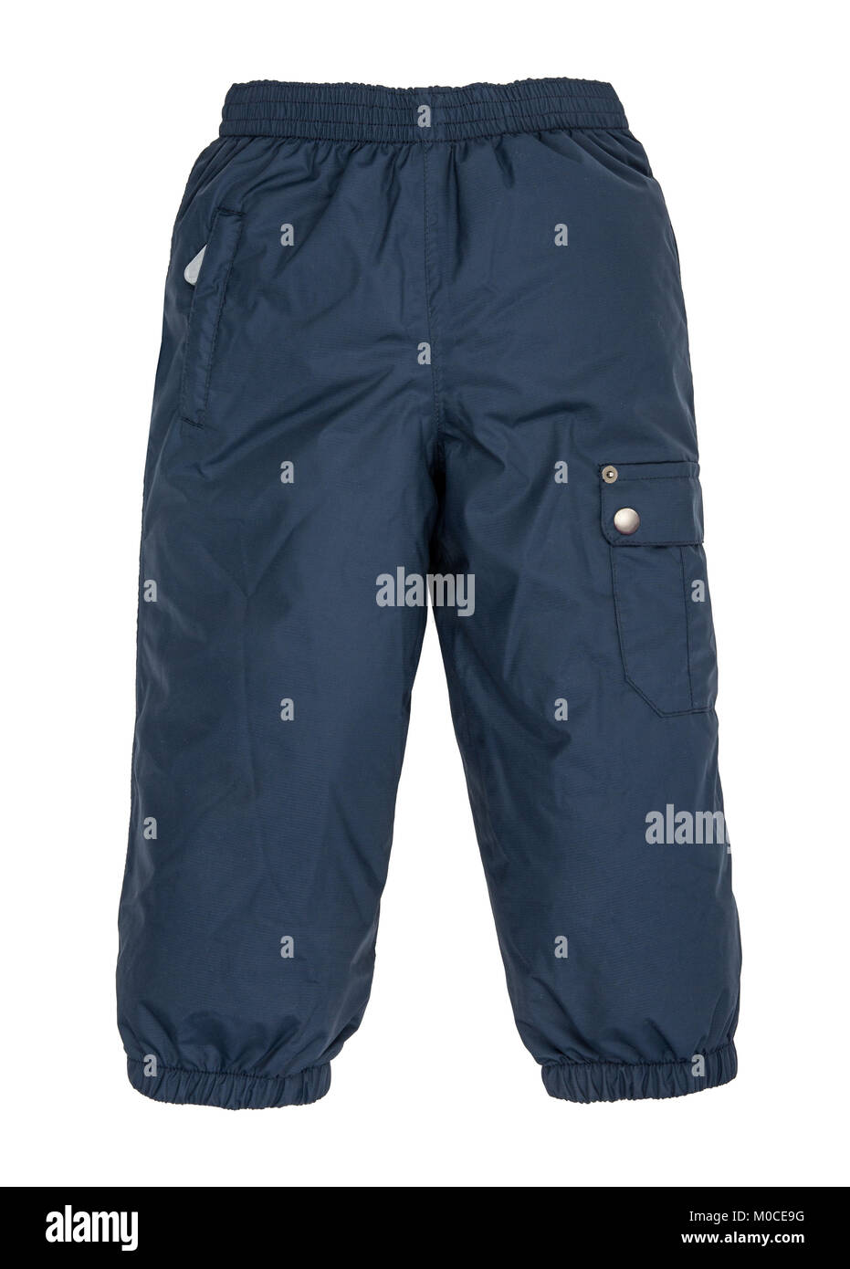 Warme Hosen isoliert auf weißem Hintergrund Stockfoto