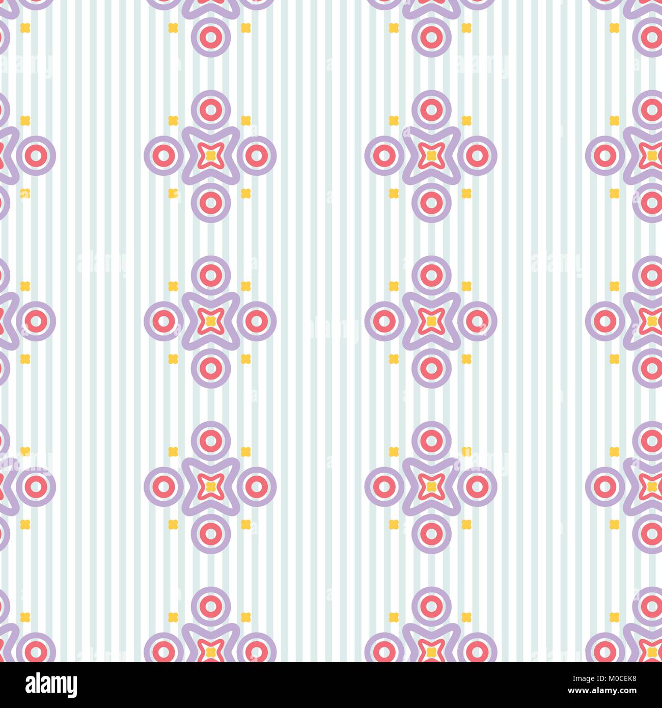 Nahtlose abstraktes Muster drucken Wallpaper Design Stock Vektor