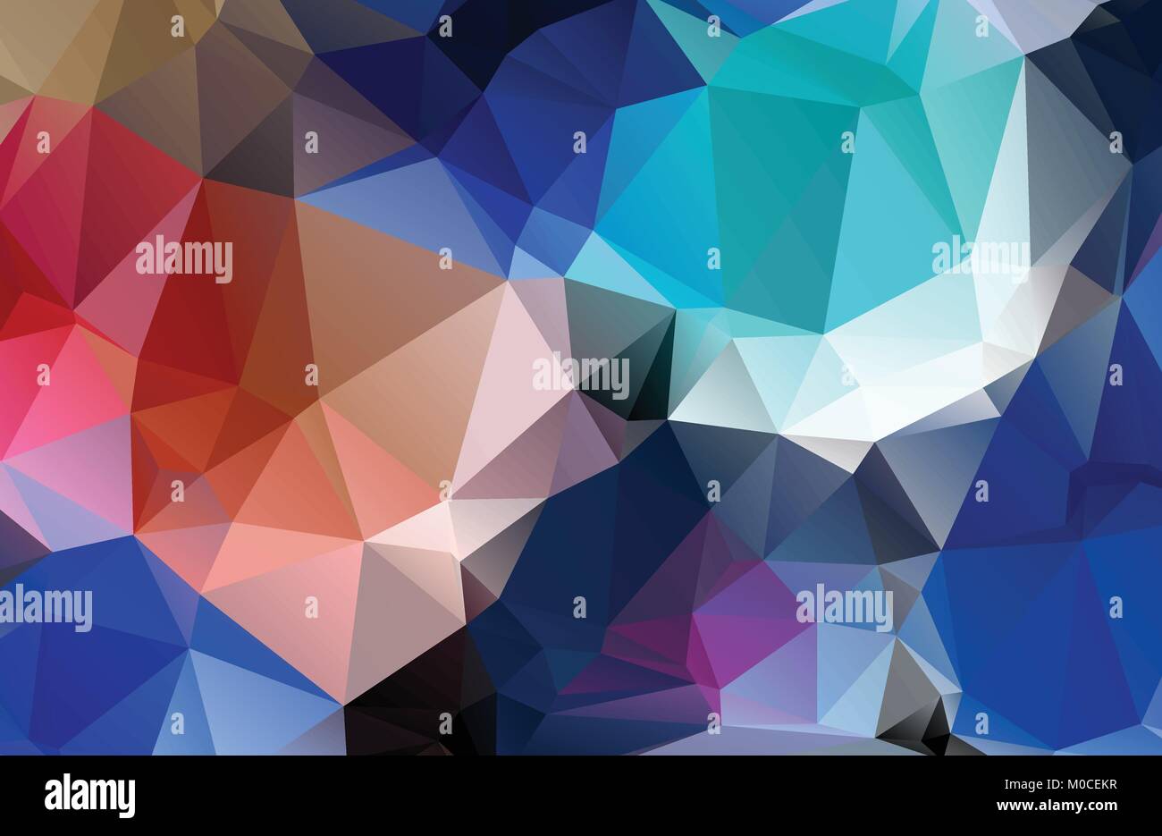 Vektor modernen geometrischen abstrakten Hintergrund. Textur, neuen Hintergrund. Geometrische Hintergrund in Origami Stil mit Farbverlauf. Stock Vektor