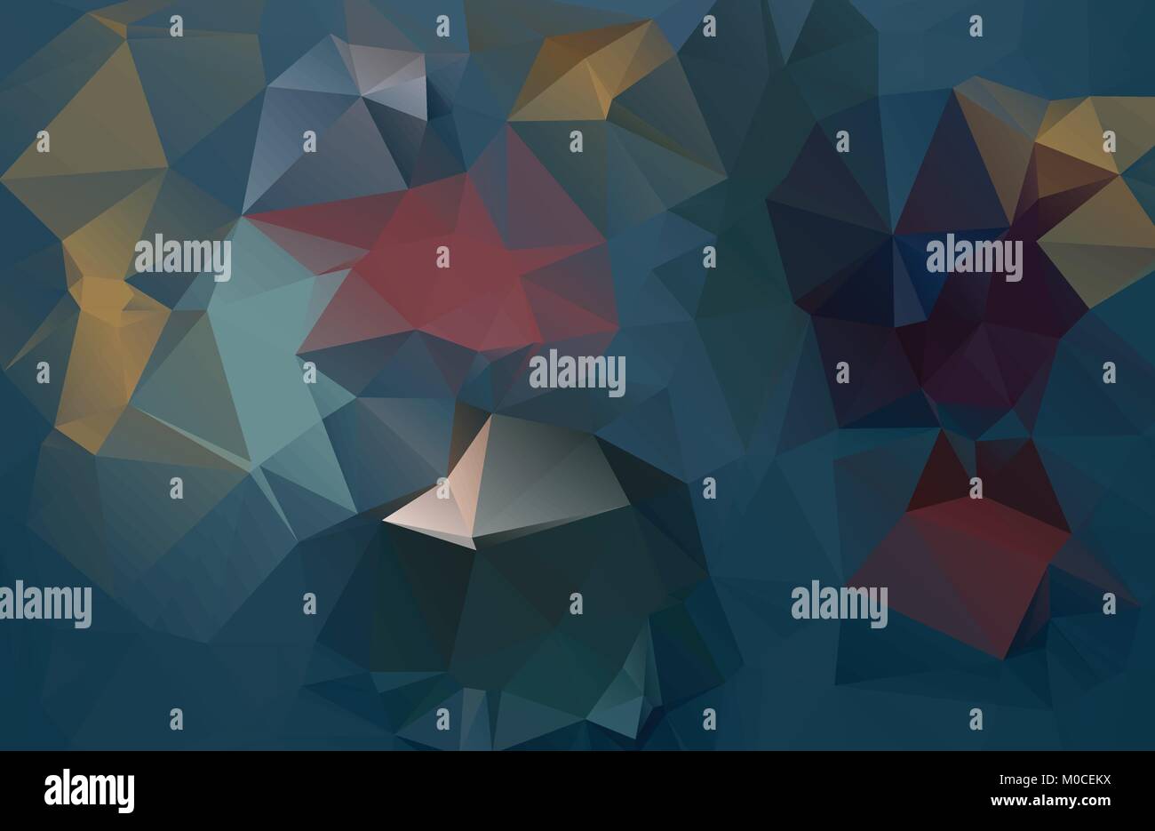 Vektor modernen geometrischen abstrakten Hintergrund. Textur, neuen Hintergrund. Geometrische Hintergrund in Origami Stil mit Farbverlauf. Stock Vektor