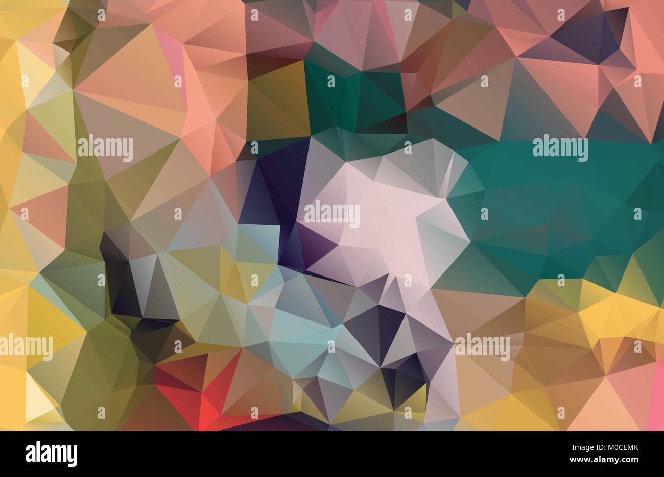 Vektor modernen geometrischen abstrakten Hintergrund. Textur, neuen Hintergrund. Geometrische Hintergrund in Origami Stil mit Farbverlauf. Stock Vektor
