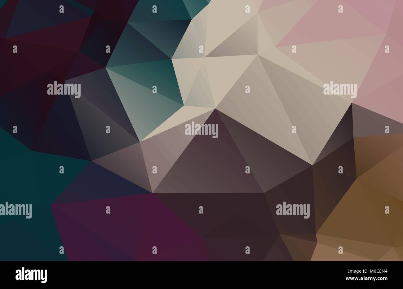 Vektor modernen geometrischen abstrakten Hintergrund. Textur, neuen Hintergrund. Geometrische Hintergrund in Origami Stil mit Farbverlauf. Stock Vektor
