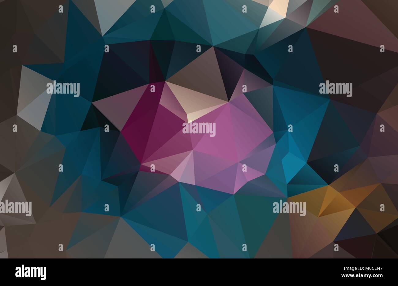 Vektor modernen geometrischen abstrakten Hintergrund. Textur, neuen Hintergrund. Geometrische Hintergrund in Origami Stil mit Farbverlauf. Stock Vektor