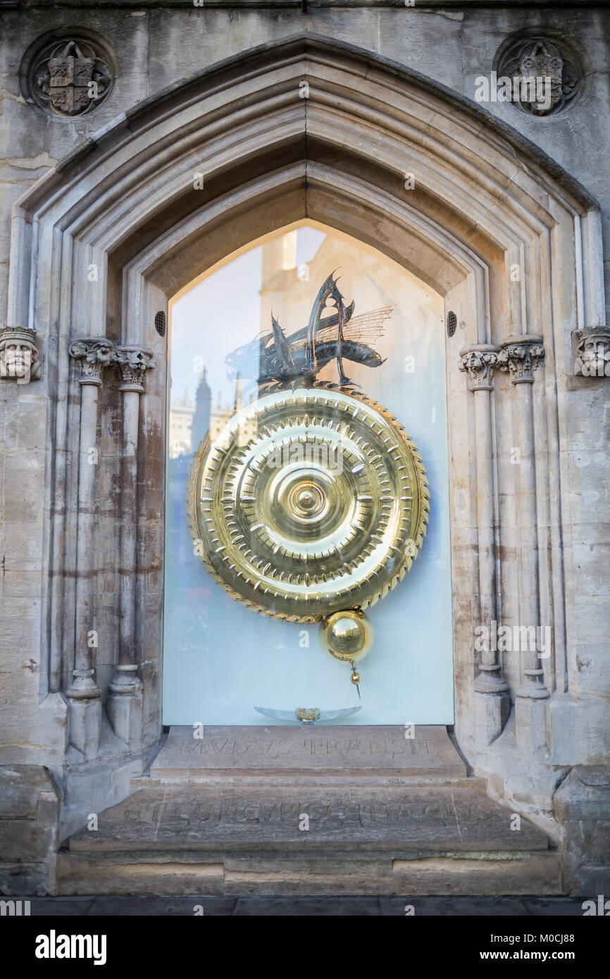 Cambridge Corpus Clock Stockfoto