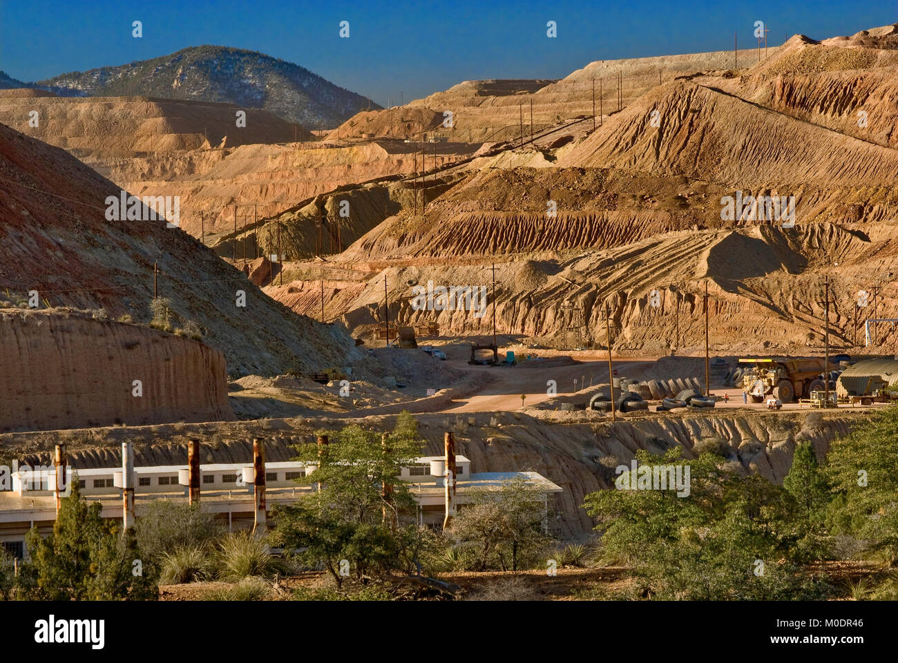 Freeport Mcmoran Copper Gold Inc Tyrone Mine In Der Nahe Von Silver City New Mexico Usa Stockfotografie Alamy