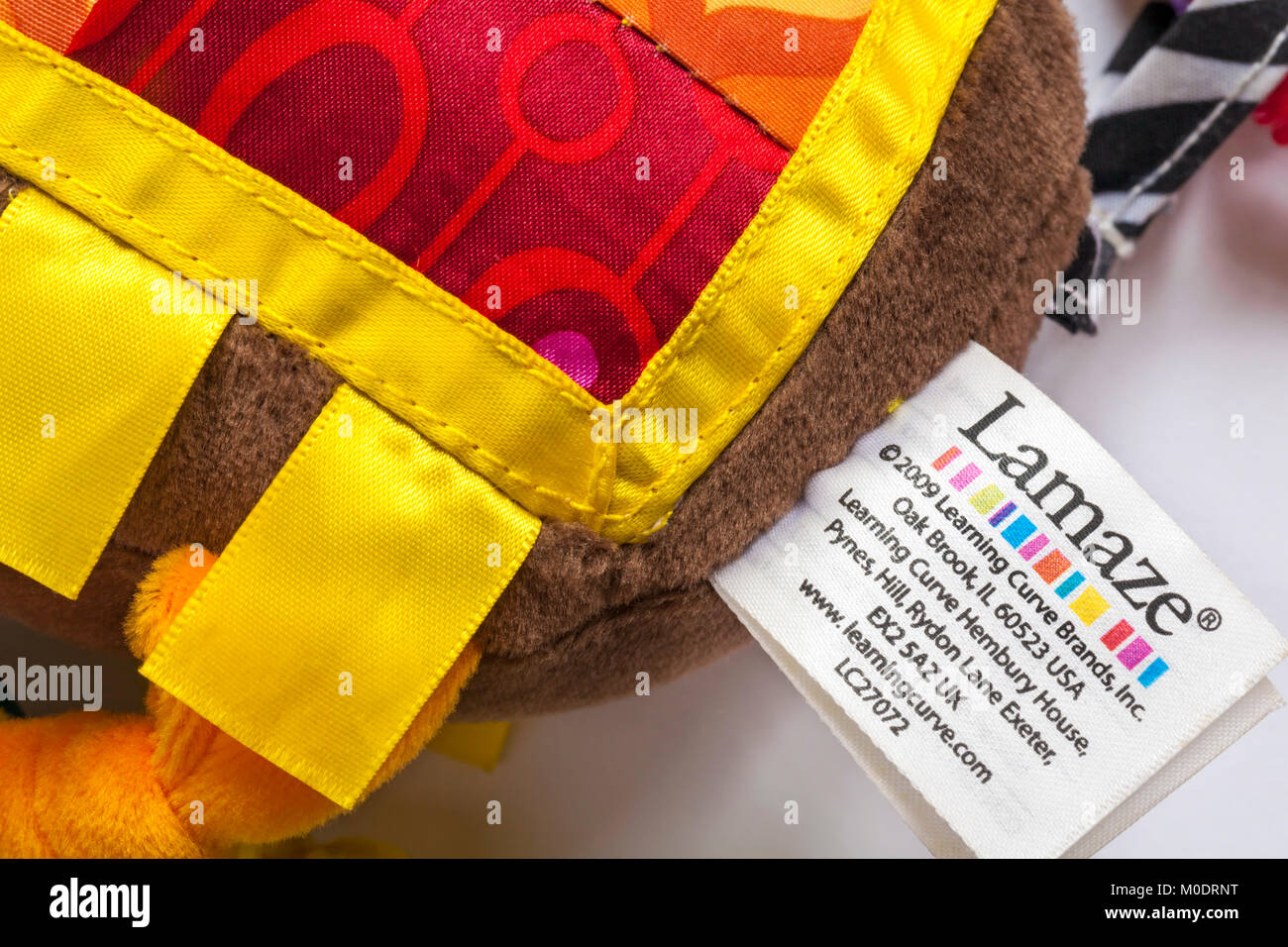 Label on toy labels toys Fotos und Bildmaterial in hoher Auflösung