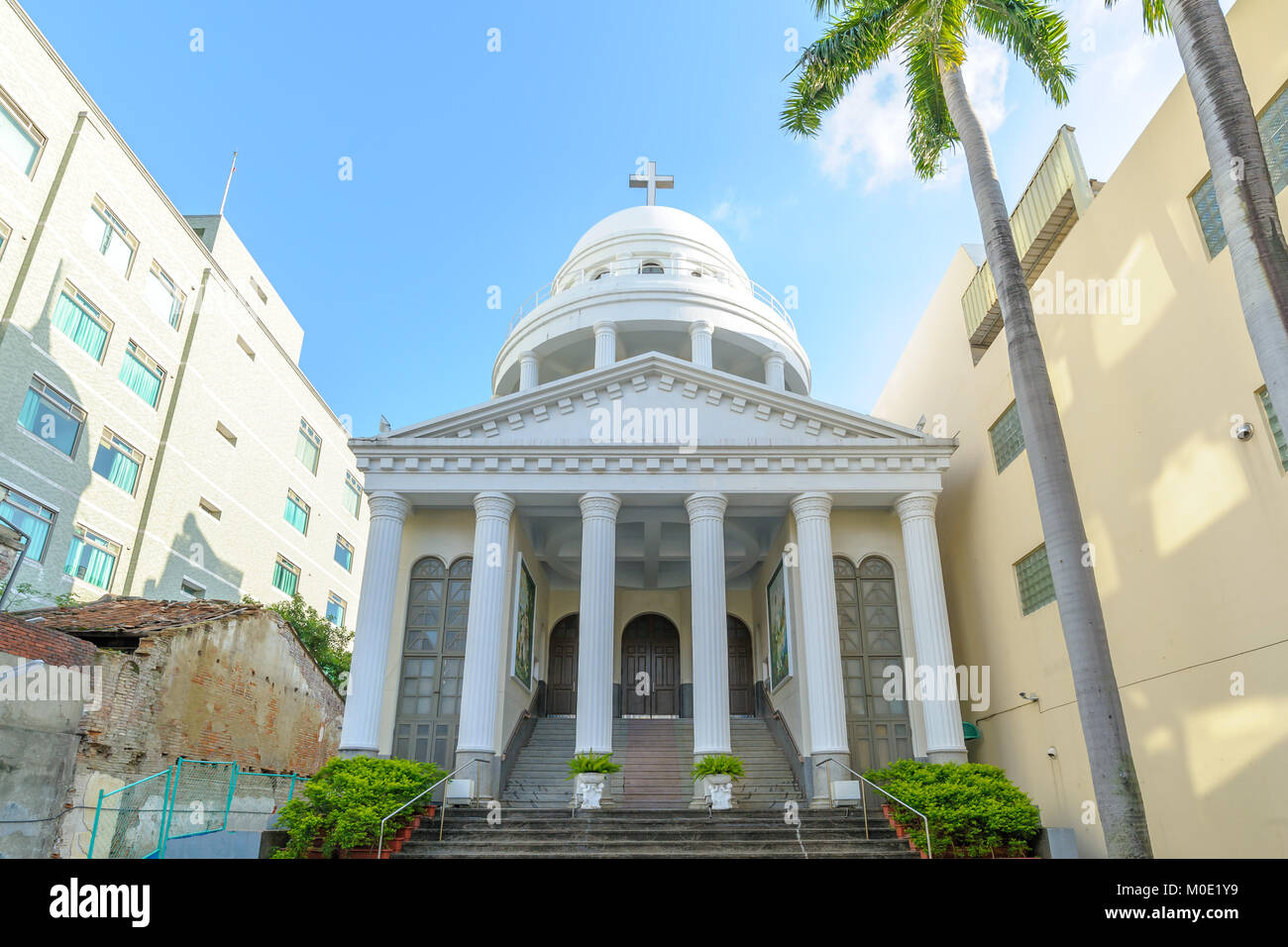 Kanxi Straße Kirche in Tainan, Taiwan Stockfoto