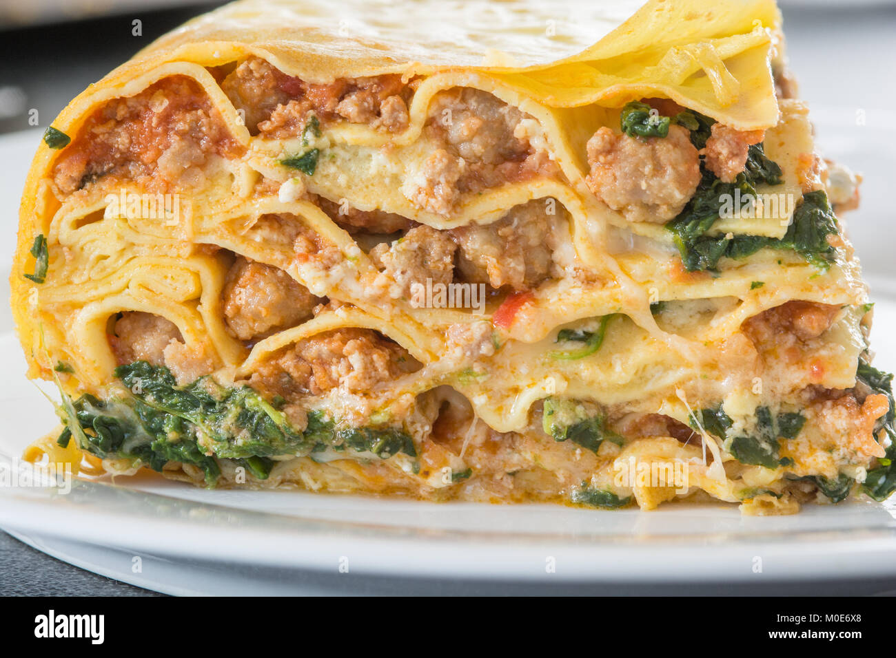 Teramano Timballo di Scrippelle, Timbale von Nudeln mit