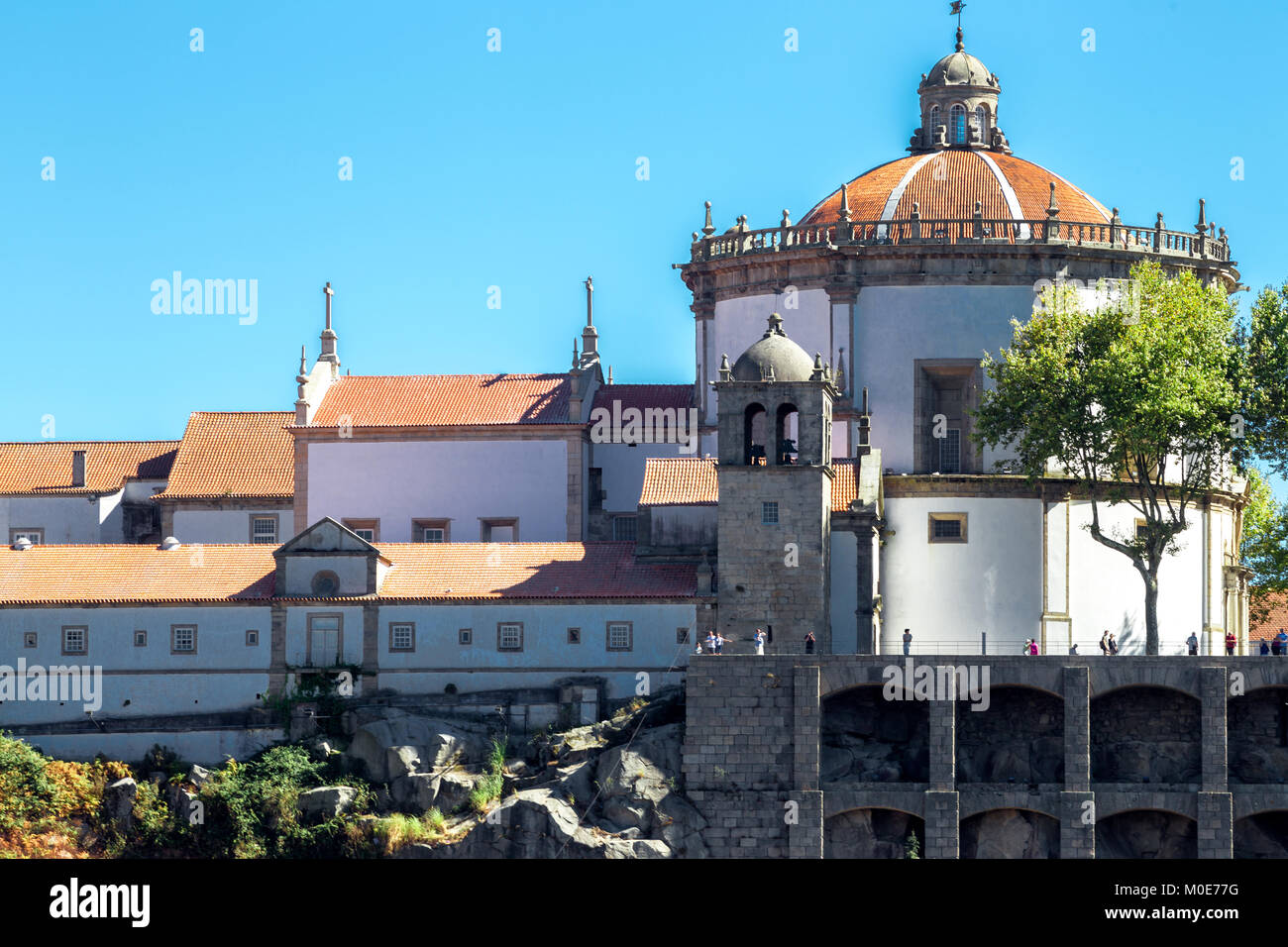 Mosteiro da Serra do Pilar in Porto, Portugal Stockfoto