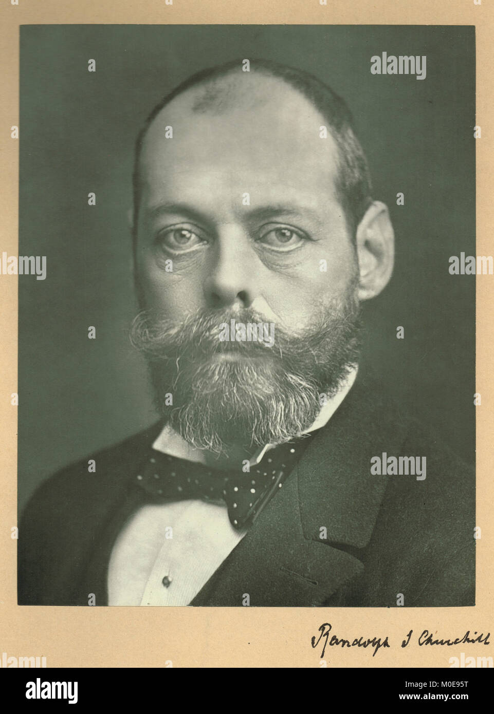 Lord Randolph Churchill (1849-1895) Stockfoto