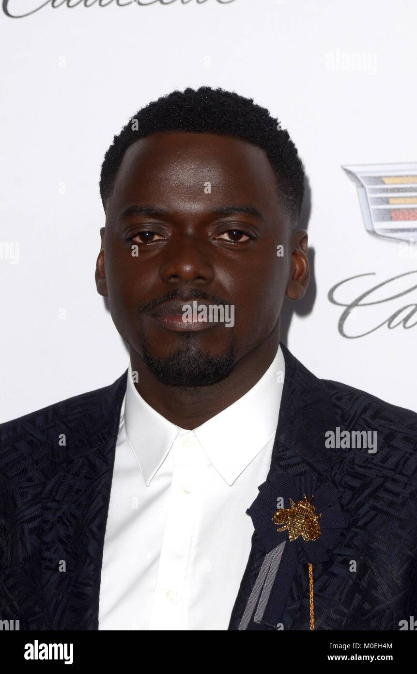 Beverly Hills, CA. 20 Jan, 2018. Daniel Kaluuya bei der Ankunft für 29. jährliche Producers Guild Awards (PGAs), The Beverly Hilton Hotel, Beverly Hills, CA 20. Januar 2018. Credit: Priscilla Grant/Everett Collection/Alamy leben Nachrichten Stockfoto