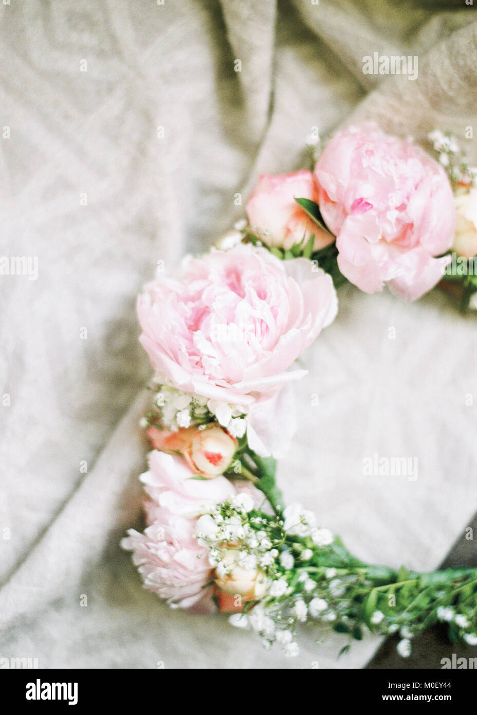 Bridal flower Crown Stockfoto