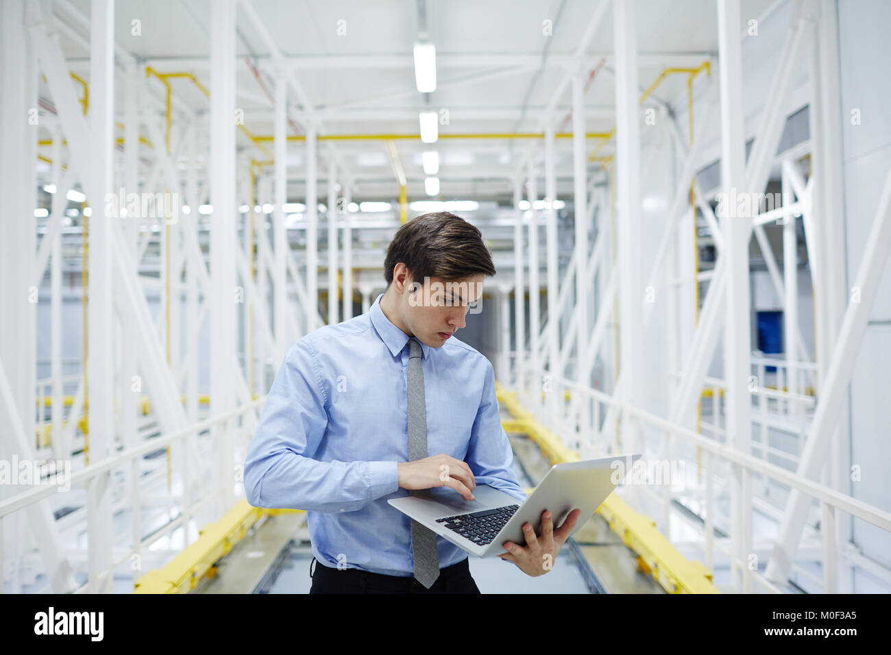 Lösung technischer Probleme Stockfoto